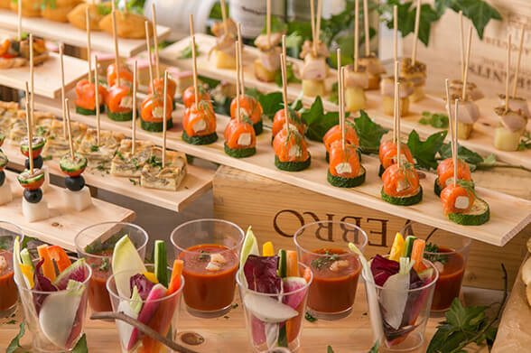 オシャレなケータリング実現のポイント ケータリング オードブルは東京のプラチナデリスタイル